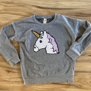 Osh Kosh floppy sequin sweatshirt